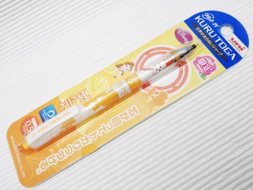 Uni-Ball Disney ver Beauty and the Beast Belle Kuru Toga 0.5mm Mechanical Pencil