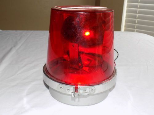 Edwards 53r-g1 signaling adaptabeacon 24vdc visual signal appliance light red for sale