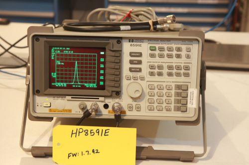 HP 8591E RF SPECTRUM ANALYZER, 9KHZ-1.8GHZ