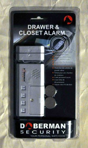 Drawer and closet alarm doberman security