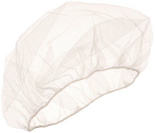 Superior hnnmw24 keepkleen nylon mesh hairnet, 24&#034; length, white box of 100 for sale