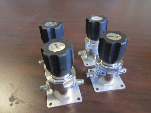 Lot of 4 aptech az1010s 3pw mv4 mv4 iv4 pressure regulators max in 3500 psig for sale
