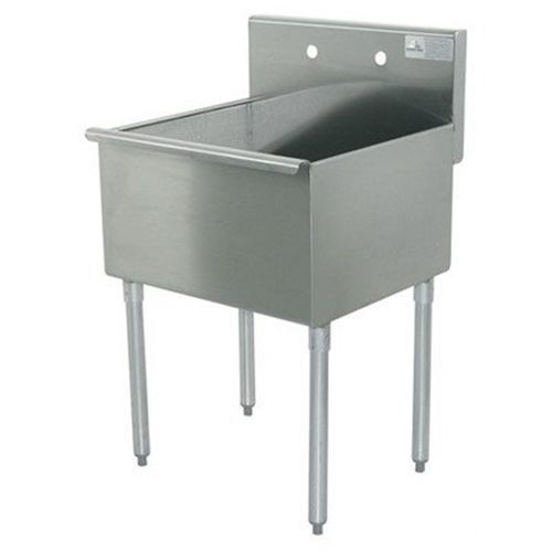 400 Series Single 1 Compartment Floor Service Sink Size: 41&#034; H x 24&#034; W x 24&#034; D
