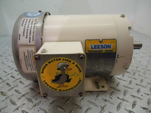 LEESON 120585.00 ELECTRIC MOTOR 60/50 HZ 1HP 1740/1440RPM 208-230/460V 3PH