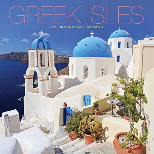Avalon 2016 Wall Calendar, Greek Isles (86233)