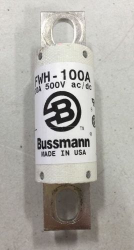Bussman FWH-100A Fuse 100A 500V ac/dc