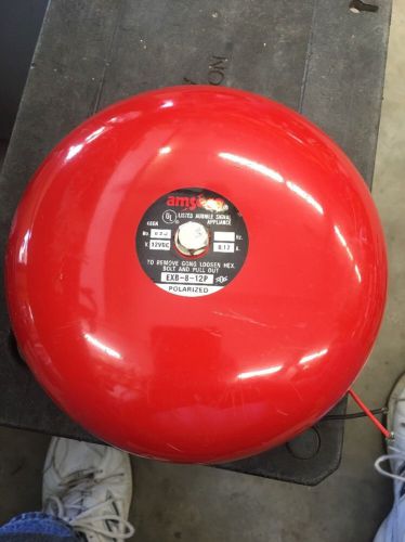 *** ADEMCO   FIRE ALARM BELL WORKS GREAT ALARM DEVICE MFG CO ***