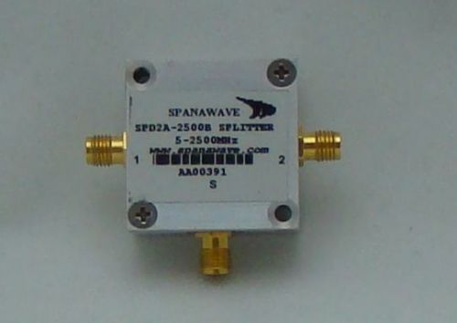 NEW Spanawave Power Splitter 5-2500 MHz SPD2A-2500B