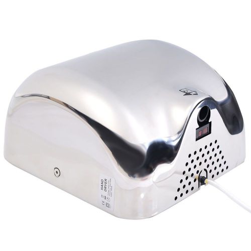 Stainless steel 1800 watts automatic silver hand dryer high speed new for sale