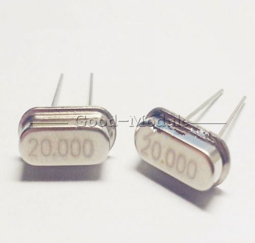 20Pcs New 20.000MHZ 20MHZ 20M HZ HC-49S Crystal Oscillator G
