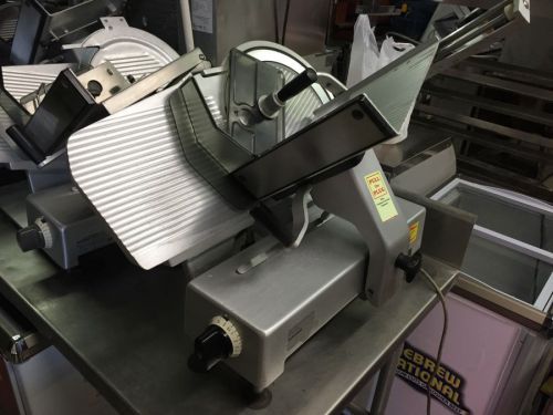 Bizerba SE8 Meat Cheese Deli Manual Slicer 110 Volt Works Great Quiet
