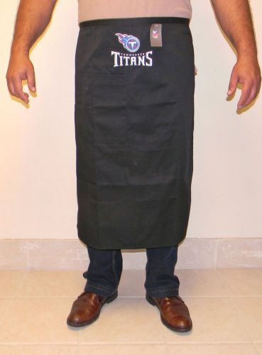 NFL TENNESSEE TITANS BISTRO APRON OFFICIALY LICENSED ONE SIZE KITCHEN CHEF