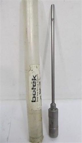 Botek Type 110, 5.0mm x 203.0mm, Single Flute Gundrill Brazed Solid Carbide Tip