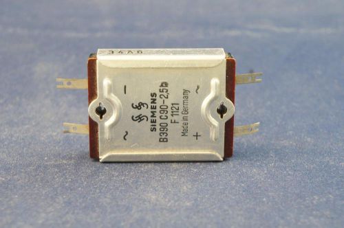 Vintage Siemens West Germany Selenium Rectifier full wave - 390V / 90mA - NOS!!