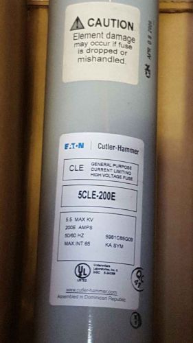 Cutler-Hammer 5CLE-200E 200 amp Fuse - $2300 Value - NEW IN BOX PLC!!!