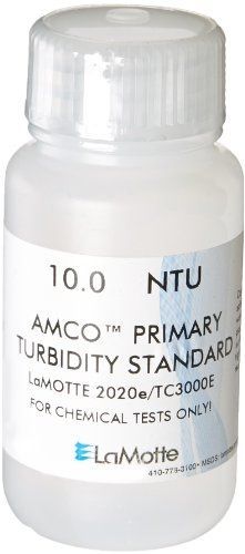 Lamotte 1485 turbidity standard (epa) for 2020e/tc-3000e turbidity meter, 10 for sale