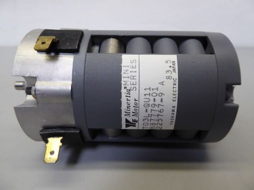 D128724 Lot (10) Yaskawa T03L-QU11 Minertia Motor Mini Series
