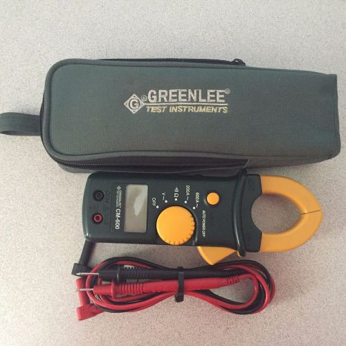 Greenlee CM-600 Clamp On Meter with Case