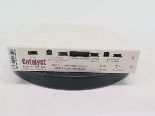 Catalyst SBAE-20 Verification System USB Analyzer/Exerciser