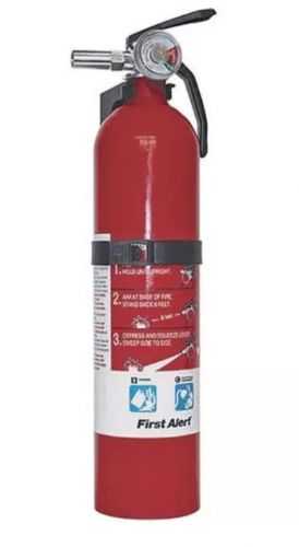 New First Alert FE10GO Garage/Workshop Fire Extinguisher, Red