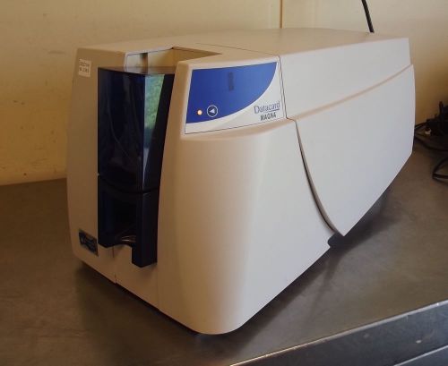 Datacard Magna Platinum Series Card Printer-Powers Up-Parts or Repair-M1361