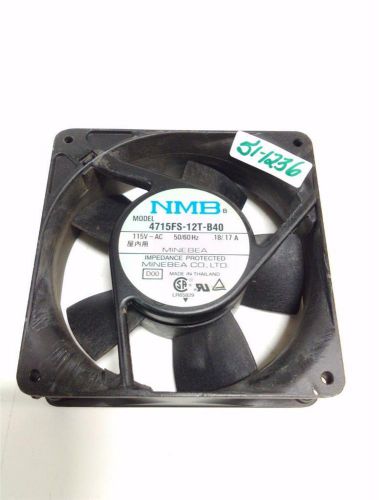 NMB MINEBEA 115V AC FAN 4715FS-12T-B40