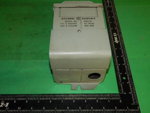 General Electric 9T51Y8 Dry Type Transformer .500KVA Primary 240/480Volt 50/60CY