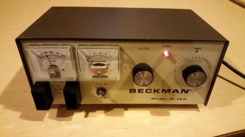 Beckman Power Supply R-120 DC power supply