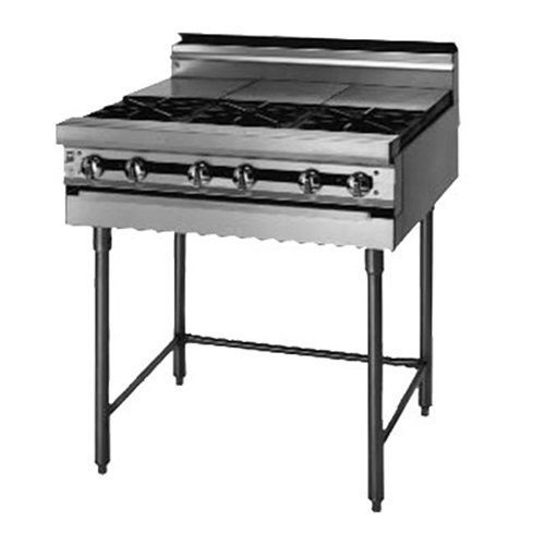 Blodgett BPM-5ST 60&#034; Gas Range (5) 35,000 BTU front open burner (5) 12&#034; rear...