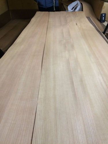 Wood Anigre African Veneer 117x8 total 6 pcs RAW VENEER N 683.