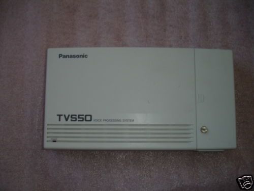 PANASONIC KX-TVS50 KXTVS50 2 PORT VOICE MAIL SYSTEM
