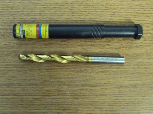Guhring hss tinned 7/16&#034; drill bit spiralbohrer new in package 11.11 mm .4374&#034; for sale