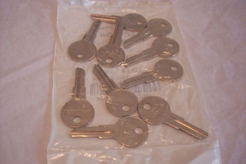 Key Blank House &amp; Padlock EZ# IN-8 Independent, Cole IN-8 Lot # H01331364 Qty 10