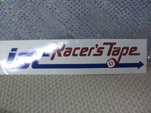 Racing Car Sticker, isc Racer&#039;s Tape, 12&#034; x  2.25&#034;