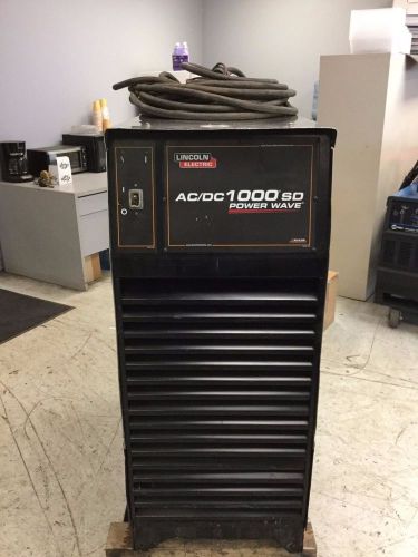 LINCOLN POWER WAVE AC/DC 1000 SD SUBARC WELDER K2803-1