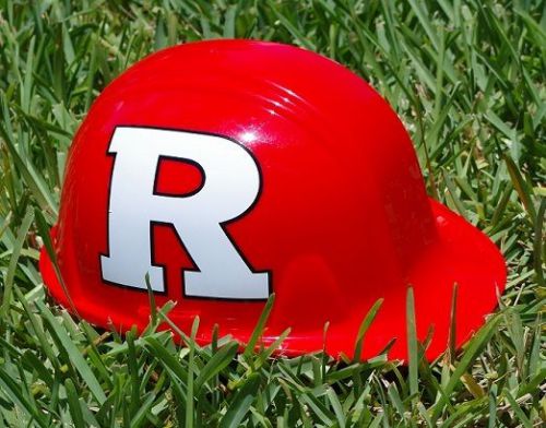 RUTGERS SCARLET KNIGHTS OSHA APPROVED HARD HAT WITH FREE SHIPPING