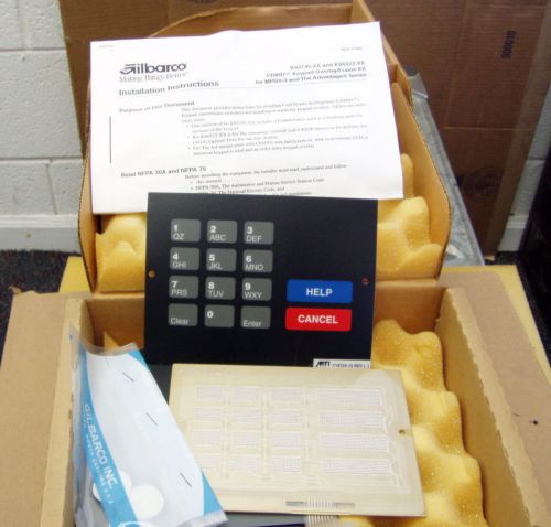 New  gilbarco k93735-275  advantage keypad overlay kit for sale
