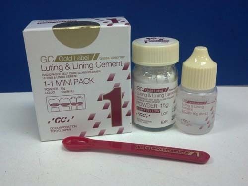 GC fuji 1 Luting &amp; Lining Cement 1-1 Mini Pack - FREE SHIPPING