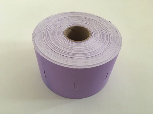 Retail Zebra Compatible Thermal Tag Roll Lilac 980 Tags
