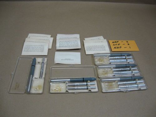 Vtg Wrico Lot NOS &amp; Used Felt Pens &amp; Tips Lettering Drafting Sign Making Crafts