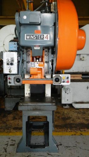 32 ton 3&#034; strk minster 4ss obi press, air clutch for sale