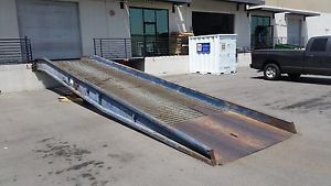 BLUFF STEEL 36&#039; FORKLIFT/YARD RAMP~ONTARIO, CAL~HYSTER~TOYOTA~YALE