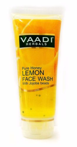 Vaadi value pack of honey lemon face wash with jojoba beads 60 ml for sale