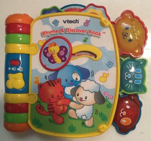 Baby Toy Rhyme Discover Book Music Activity Learning Child Toddler Toys Nursery