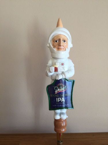 POINT *CONEHEAD* BEYOND THE PALE IPA (HELMET) BEER TAP HANDLE **RARE**