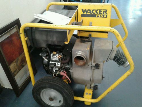 Wacker pt4 water pump