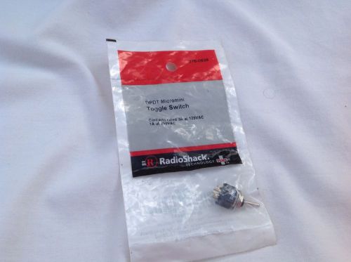 DPDT Micromini Toggle Switch #275-0626 By RadioShack