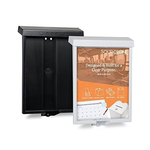 SourceOne Source One Outdoor Realtor Style Brochure Holder (LG-OUTDOOR-REALTOR)