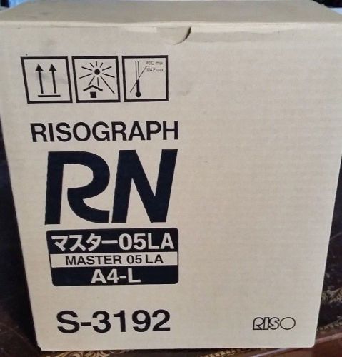 Riso Masters RN S-3192 for Models RN2000, RN2030, RN2080,RN2100, RN2130 and More