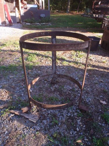 Old Industrial Rack Hand Riveted on Wheels Steampunk Rusty